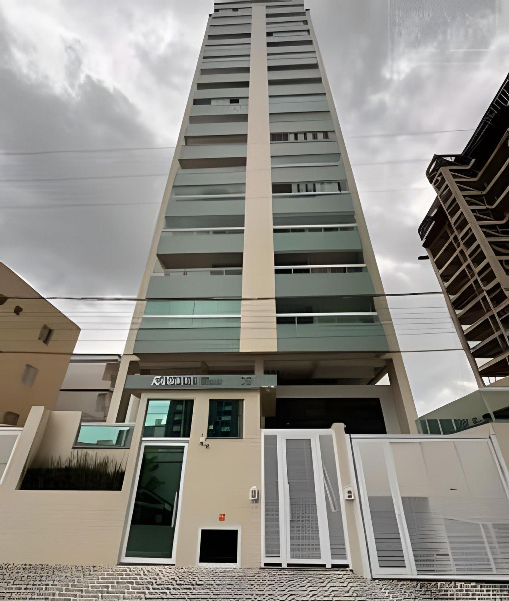 Apartamento Varanda E Churrasqueira Pe Na Areia Pg Praia Grande  Eksteriør bilde