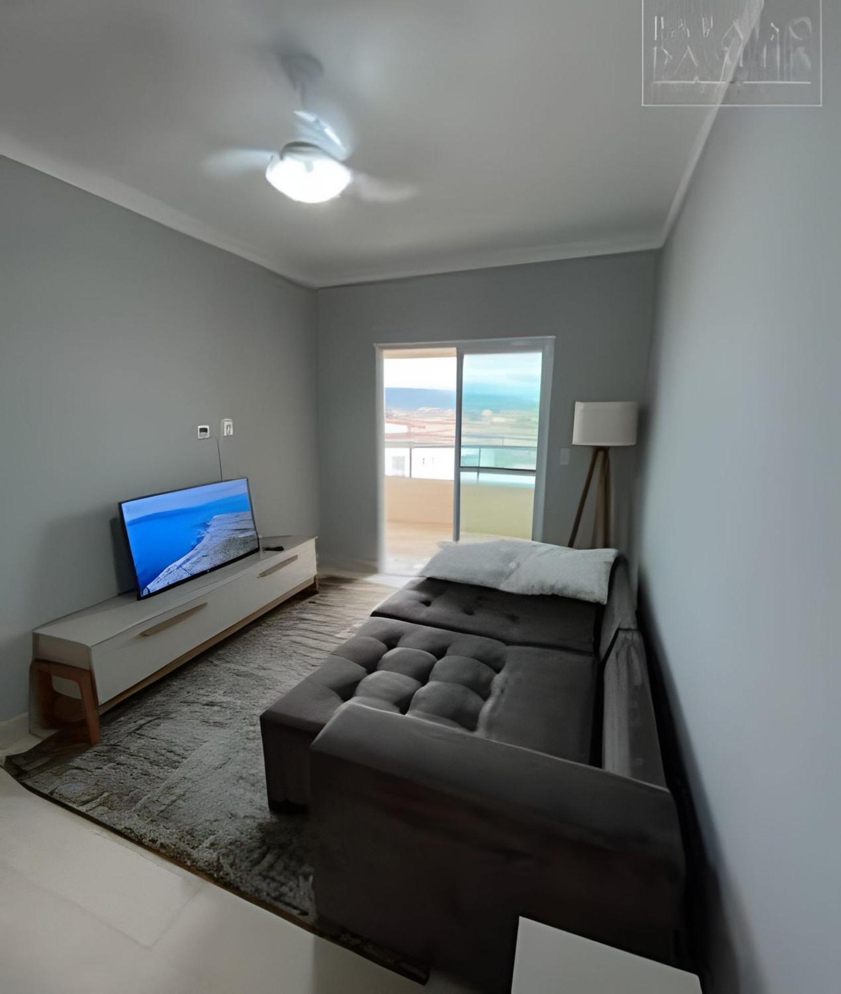 Apartamento Varanda E Churrasqueira Pe Na Areia Pg Praia Grande  Eksteriør bilde