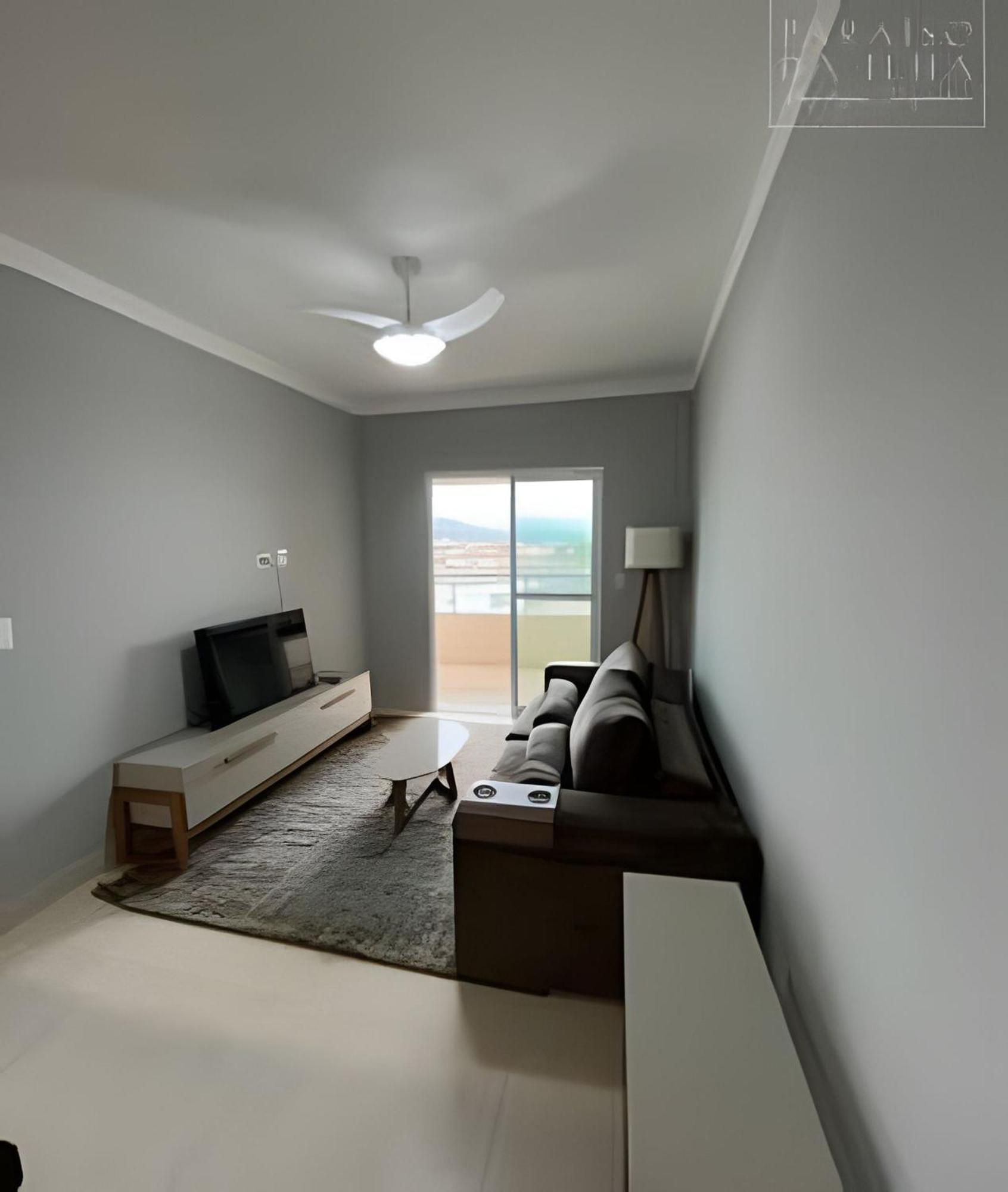 Apartamento Varanda E Churrasqueira Pe Na Areia Pg Praia Grande  Eksteriør bilde